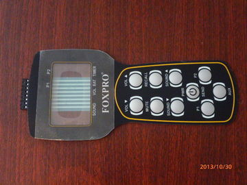 Waterproof PET / PC Metal Dome Membrane Switch 250V DC with Multi Buttons