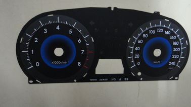 Large Screen Colorful Graphic Overlay With Silk Screen Printing And Touch Screen Panel