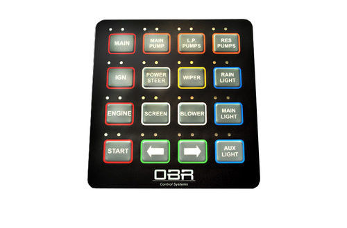 Vandal Resistant Flat Keys Illuminated Backlighting Keyboards Led Membrane Switches