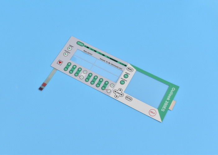 Multiple Keys / Windows Membrane Switch Keypad Multi Layer With Leds