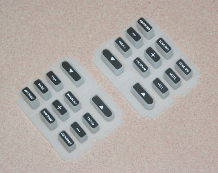 Key Control Overlay Button Keyboard Silicone Rubber Keypad