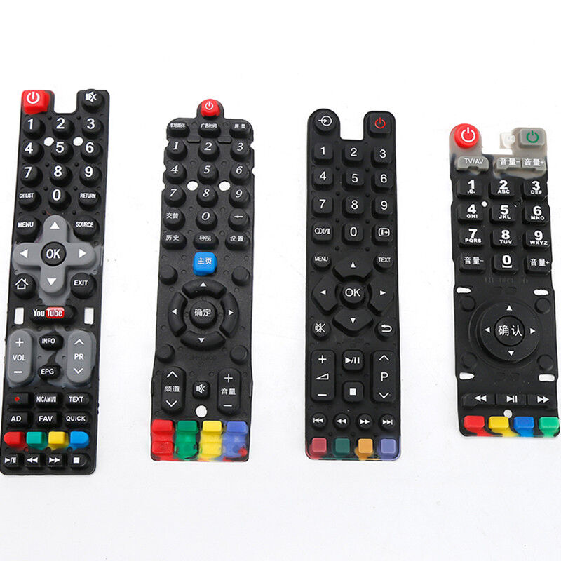 Eco-Friendly Silicone Rubber Remote Control Keypad Buttons