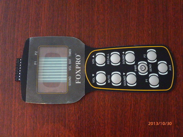 Waterproof PET / PC Metal Dome Membrane Switch 250V DC with Multi Buttons