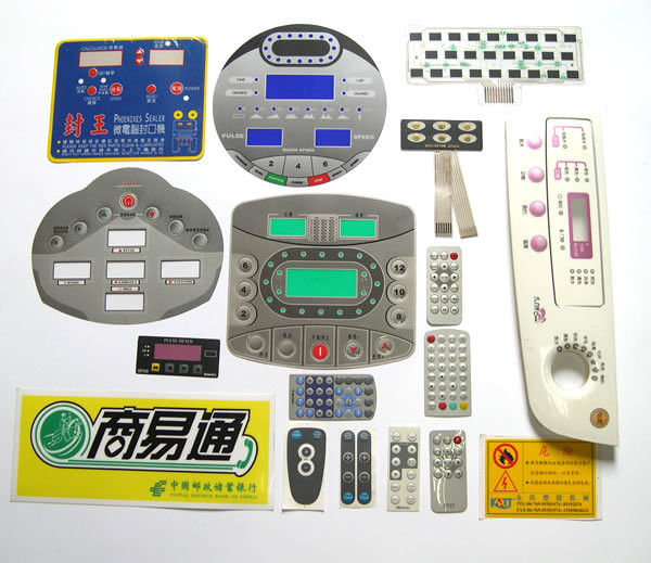 Control Feel Smooth PCB Metal Dome Membrane Switch Panel For banking use